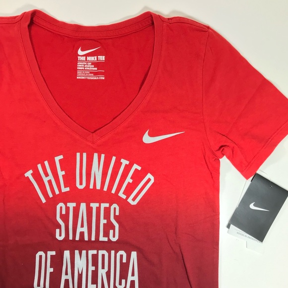 Nike Tops - new nike olympic team short sleeve shirt